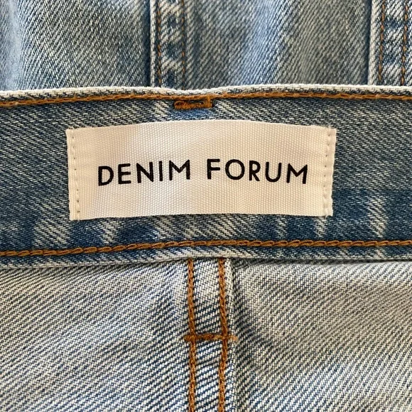 Aritzia Denim Forum The '90s Cargo Classic Mini Size 30 - Picture 14 of 16